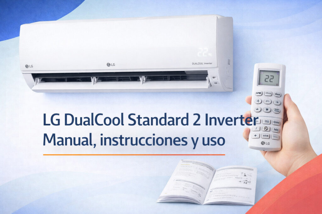 LG DualCool Standard 2 Inverter: manual, instrucciones y uso completo 1 lg dualcool manual