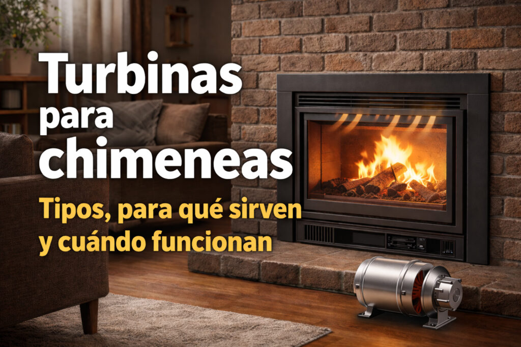 Turbinas para chimeneas: tipos, para qué sirven y cuándo tienen sentido 1 turbinas para chimeneas
