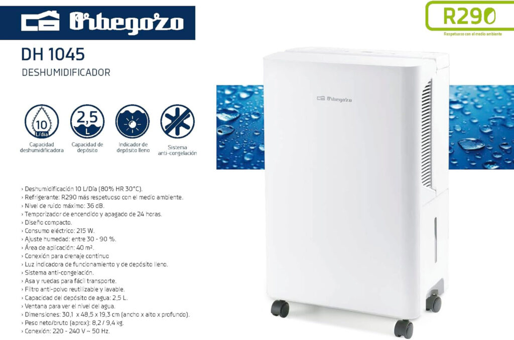comprar orbegozo dh 1045
